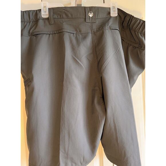 Wrangler's Performance Relaxed Fit Men's Shorts- Dark Gray -Size 46 - Picture 4 of 11